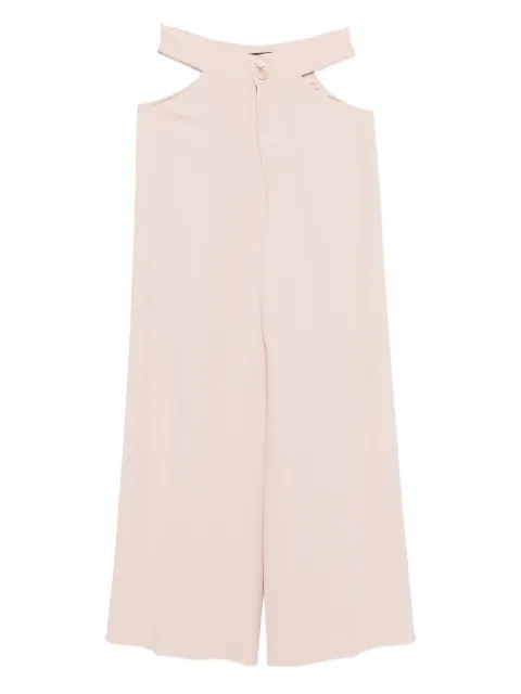 Xenia Magera cut-out detail pants Pink 106PBEIGES