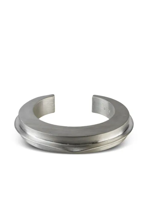 Parts of Four sterling-silver Crescent Folded bracelet Silver 10022MA