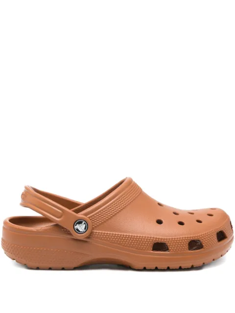 Crocs perforated backstrap clogs Brown 10001