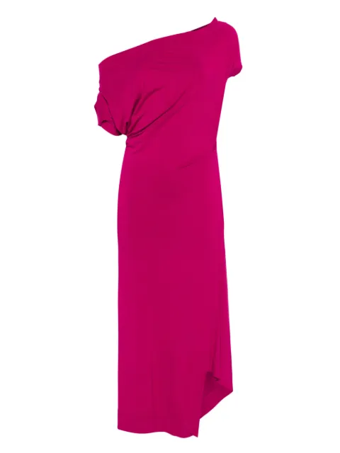 Vivienne Westwood Pre-Owned 2013-2014 asymmetric draped dress Pink VW680EG