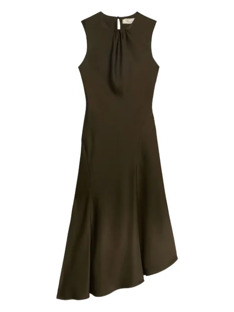 Blumarine asymmetric dress Brown 2A730A