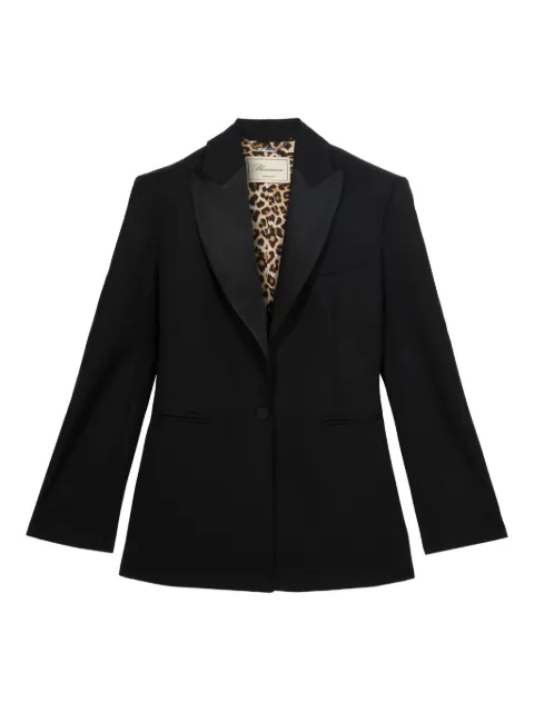 Blumarine single-breasted blazer Black 2B102A