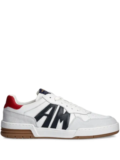 Aeronautica Militare leather logo sneakers White 251SC300UXPL212