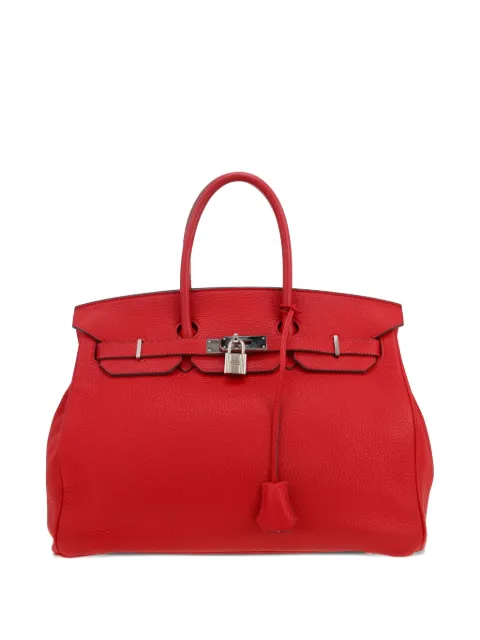 Hermès Pre-Owned Birkin 35 handbag Red 419275