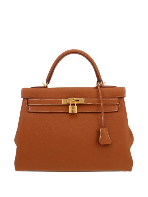 Hermès Pre-Owned Kelly 32 handbag Brown 418142