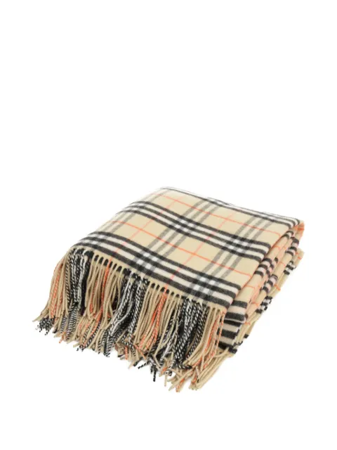 Burberry checked blanket Neutrals 81095731