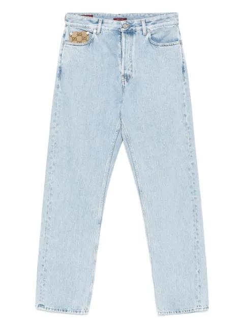 Gucci GG canvas insert jeans Blue 835219XDDCY4452