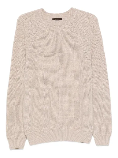 Zanone raglan-sleeve cashmere sweater Neutrals 811940ZK131