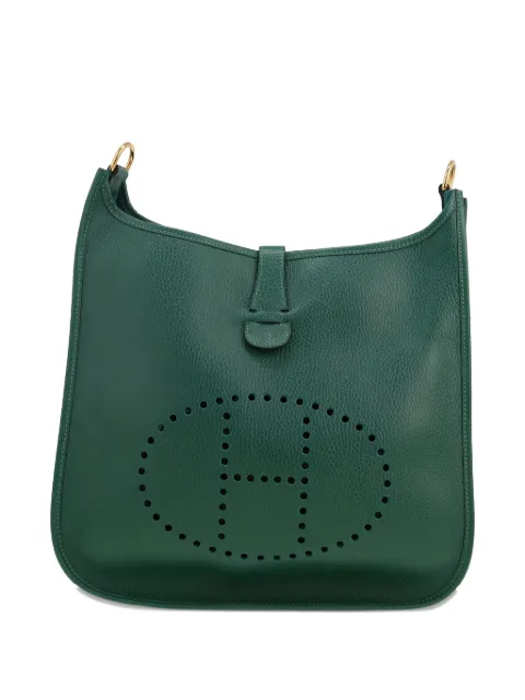 Hermès Pre-Owned Evelyne shoulder bag Green 420489