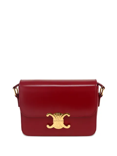Celine Pre-Owned Triomphe Teen shoulder bag Red 419671