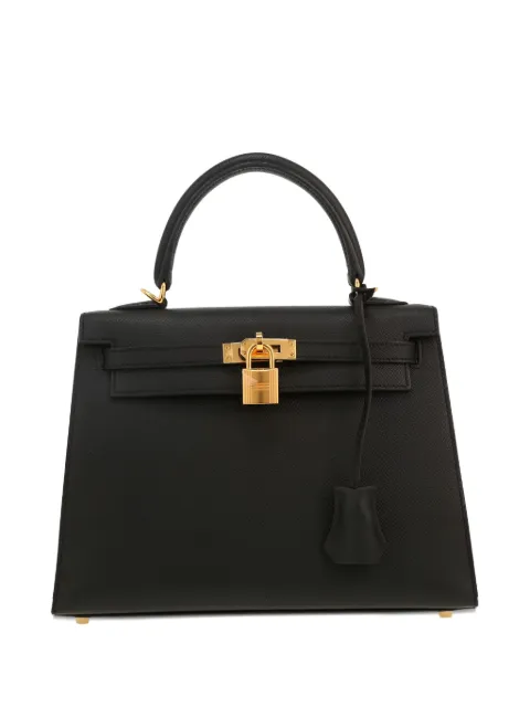 Hermès Pre-Owned Kelly 25 handbag Black 418014