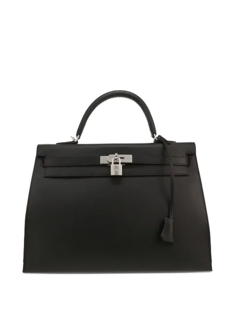 Hermès Pre-Owned Kelly 35 handbag Black 415786