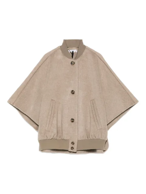 Max Mara cape wool coat Neutrals 2524736131600