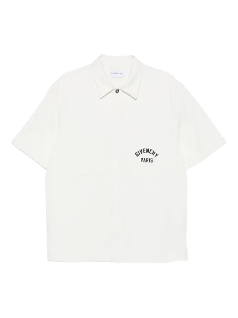 Givenchy Paris logo shirt Neutrals BM615H164P