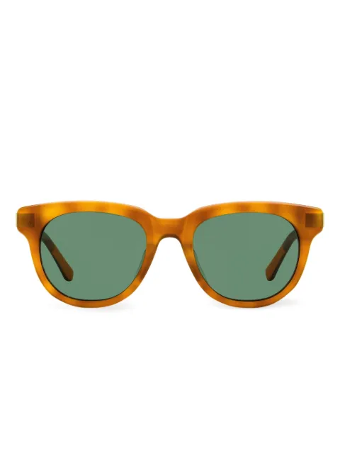 Shinola thunderbolt rectangular sunglasses Brown SH1501S51243