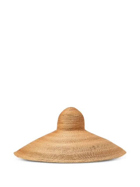 Ralph Lauren Collection large straw sun hat Neutrals 434875519001