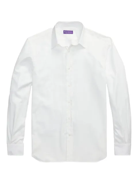 Ralph Lauren Purple Label long-sleeve cotton shirt White 791920856001