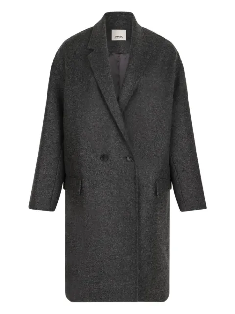 ISABEL MARANT double-breasted wool coat Grey MA0030FGC3E01I