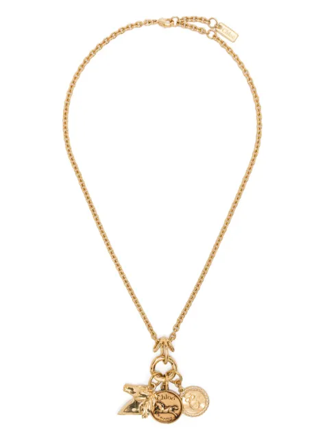 Chloé gold-tone charm necklace Gold CH25AJN03CB7