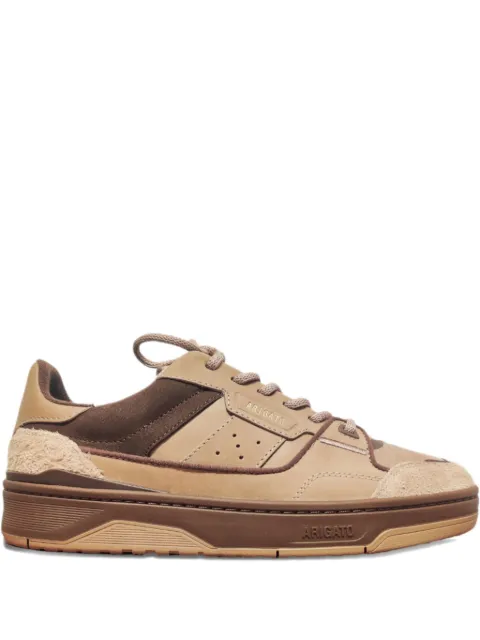Axel Arigato leather suede panel sneakers Neutrals F3239002TANDARKBROWN