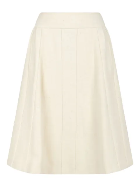Vivienne Westwood button pleated skirt Neutrals 1K01002IW00W2A