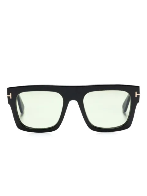 TOM FORD Eyewear Fausto square-frame sunglasses Black FT0711