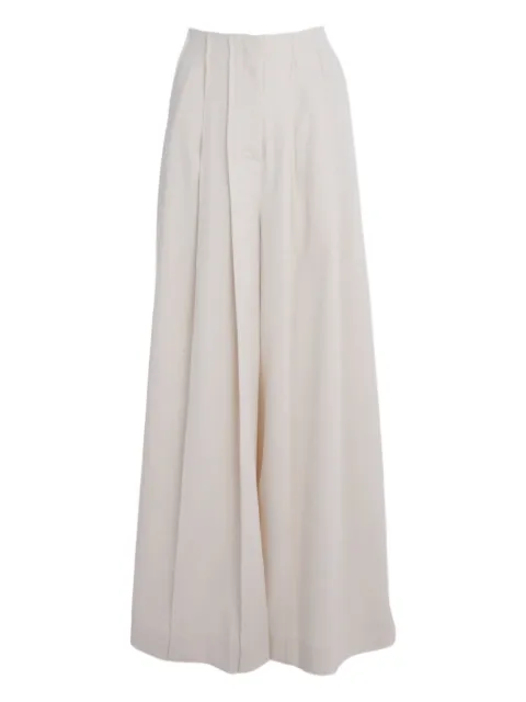 SIGNIFICANT OTHER Bowie pleated trousers White SL250449P