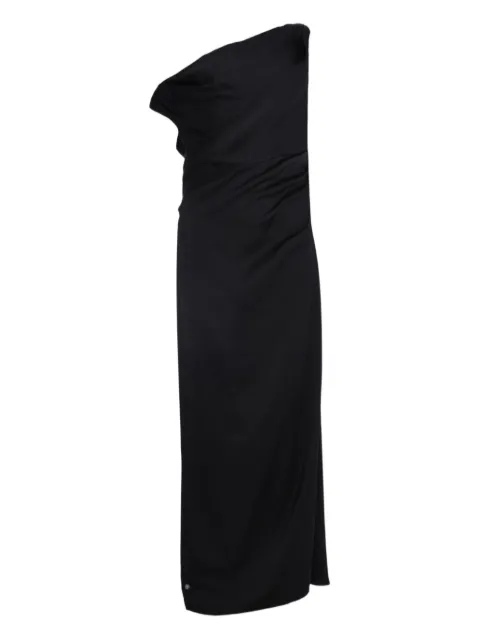 SIGNIFICANT OTHER ALYSSA draped one-shoulder maxi dress Black SS2504108D