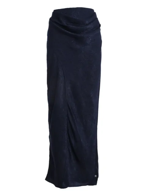 SIGNIFICANT OTHER NIDA draped maxi skirt Blue SD2504126S