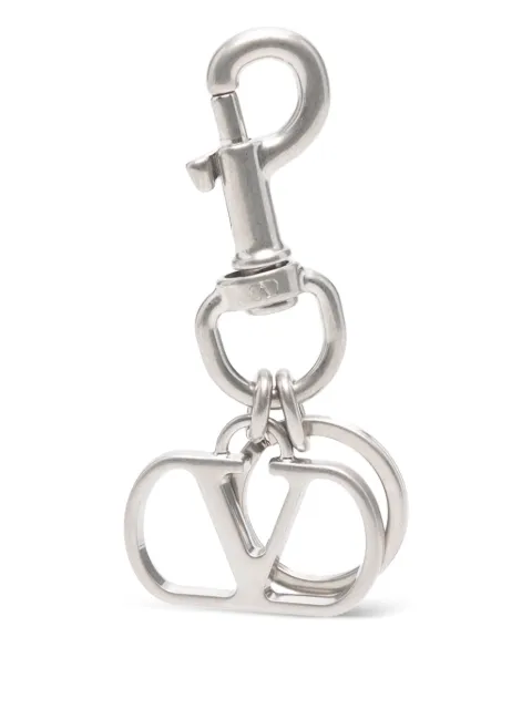 Valentino Garavani VLogo Signature keyring Silver YP0AL7BLG