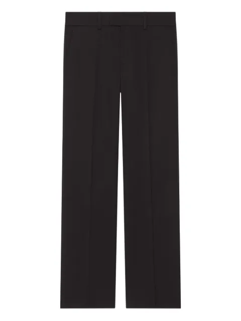 Courrèges wool tailored trousers Black 325CPA413WO0100