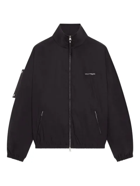 Courrèges zip-up bomber jacket Black 325CBL306CO0157