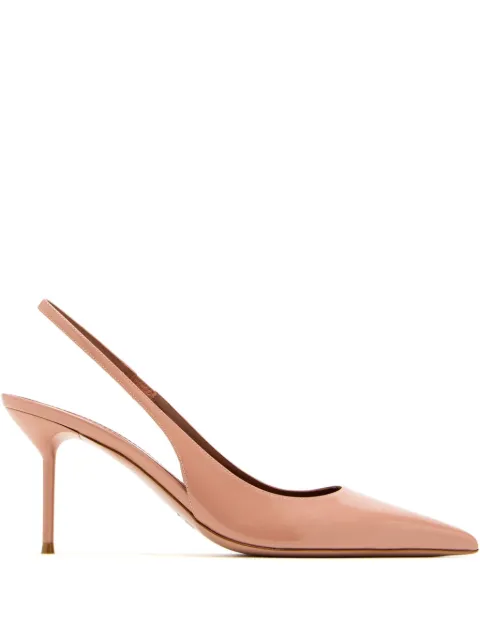 Paris Texas 75mm pointed-toe slingback pumps Pink PX1635XVN01