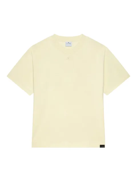 Courrèges AC-logo T-shirt Yellow 325JTS203JS0233