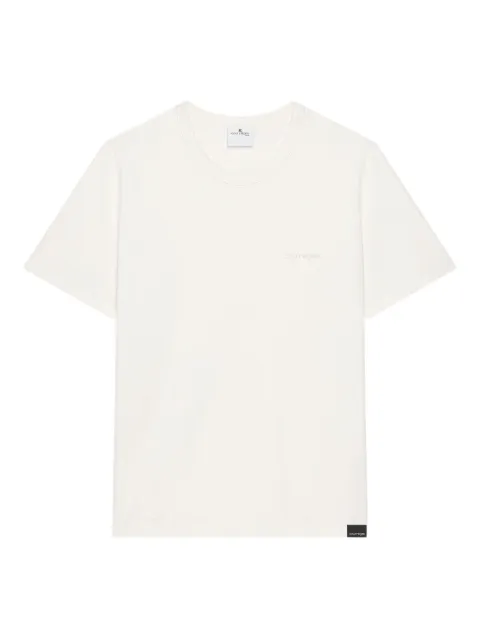 Courrèges logo-embroidered cotton T-shirt White 325JTS206JS0233