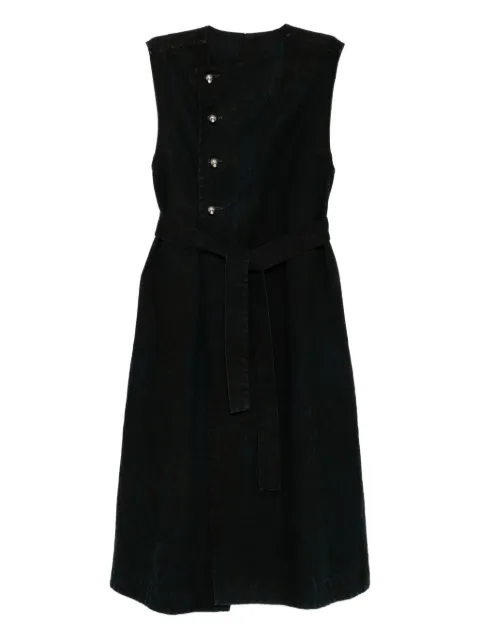 Kinyan Lam hand embroidery sleeveless coat Blue JYC24COT05