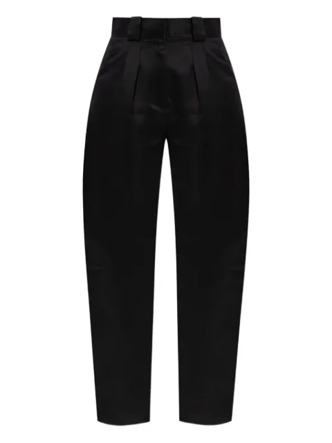 IRO satin trousers Black WP23DANNY