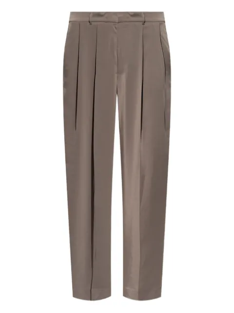 Michael Kors pleated trousers Brown MT530VRAYJ