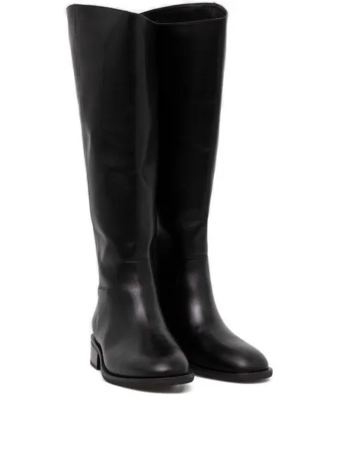 VAGABOND leather knee-high boots Black 563500120