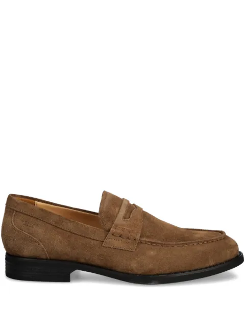 VAGABOND suede penny loafers Brown 496104019