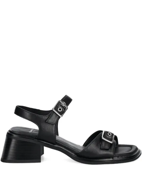 VAGABOND 53mm Ines buckle-detail block-heel sandals Black 591110120