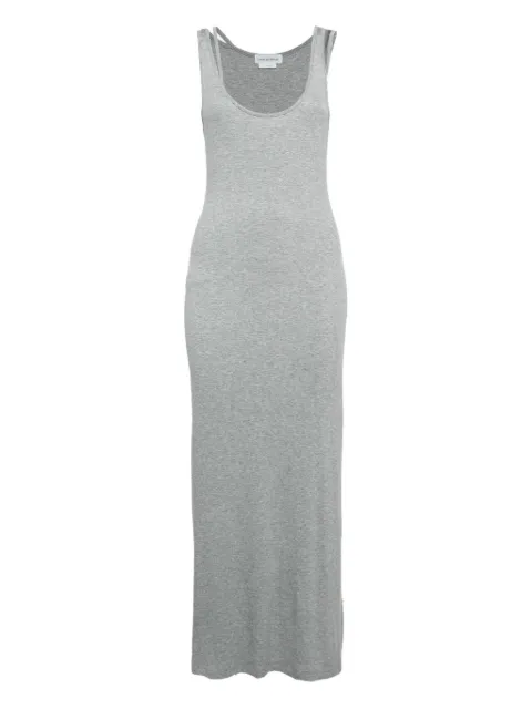 LOVERS + FRIENDS shoulder cut maxi dress Grey 1071453