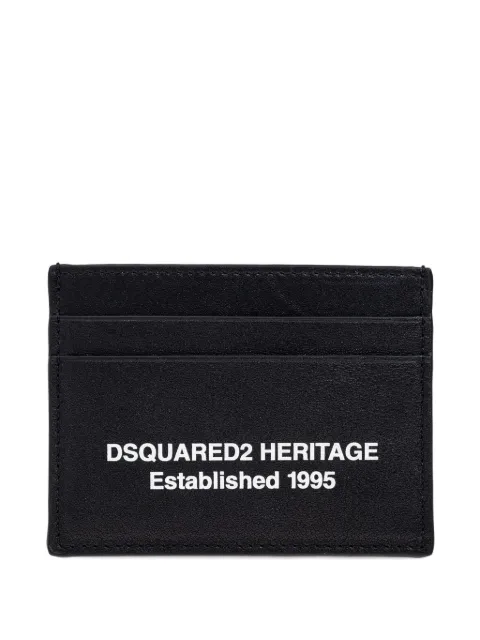 DSQUARED2 heritage leather cardholder Black CCM003312900001