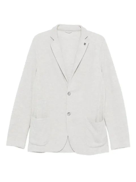 Gran Sasso linen-cotton jacket Grey 5715618613