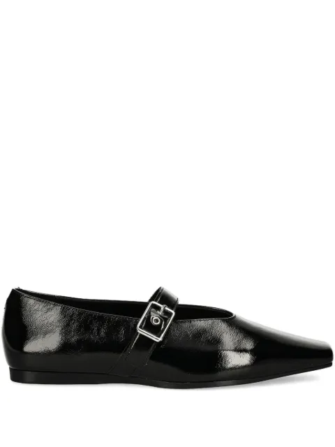 VAGABOND Wioletta buckle-fastening ballet flats Black 570126020