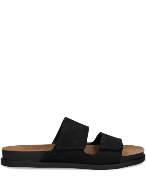 VAGABOND double-strap slip-on sandals Black 599215020