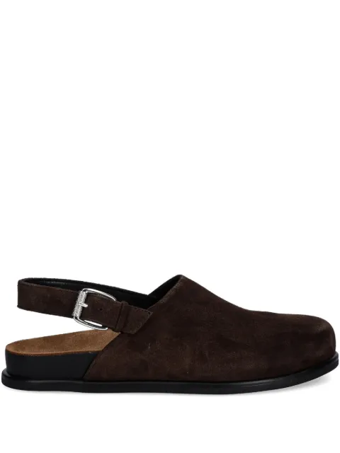 VAGABOND Effie buckle-fastening slingback mules Brown 592254031