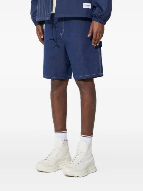 stan ray logo-patch denim shorts Blue SS193700