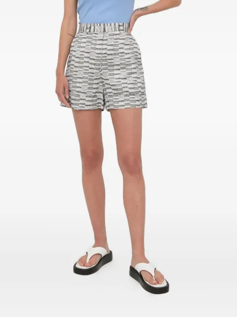 Tiger of Sweden patterned short shorts White S71006001