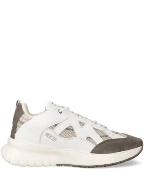 The Mercer Brand leather sneakers White ME233016158